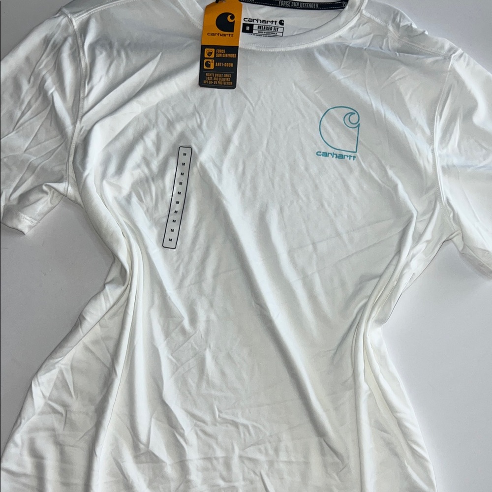 NWT Men’s Carhartt Force Sun Defender Lightweight Short Sleeve - Picture 4 of 9
